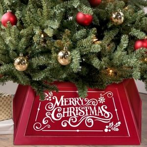 Wooden Christmas Tree Collar